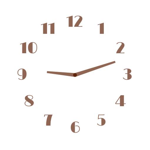 time Horloge Idées de widgets[QNpEbn6nIhxgH8mWa0AR]