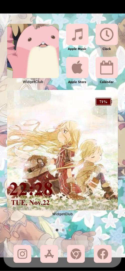 アニメホーム画面のおしゃれなカスタマイズ8選 Iphone Android用 Widgetclub アニメホーム画面のおしゃれなカスタマイズ8選 Iphone Android用 Widgetclub