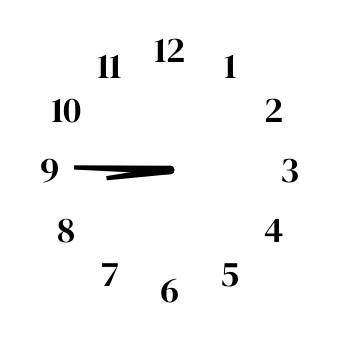 Horloge Idées de widgets[DdbQZIu0nG3N8aKQ697A]