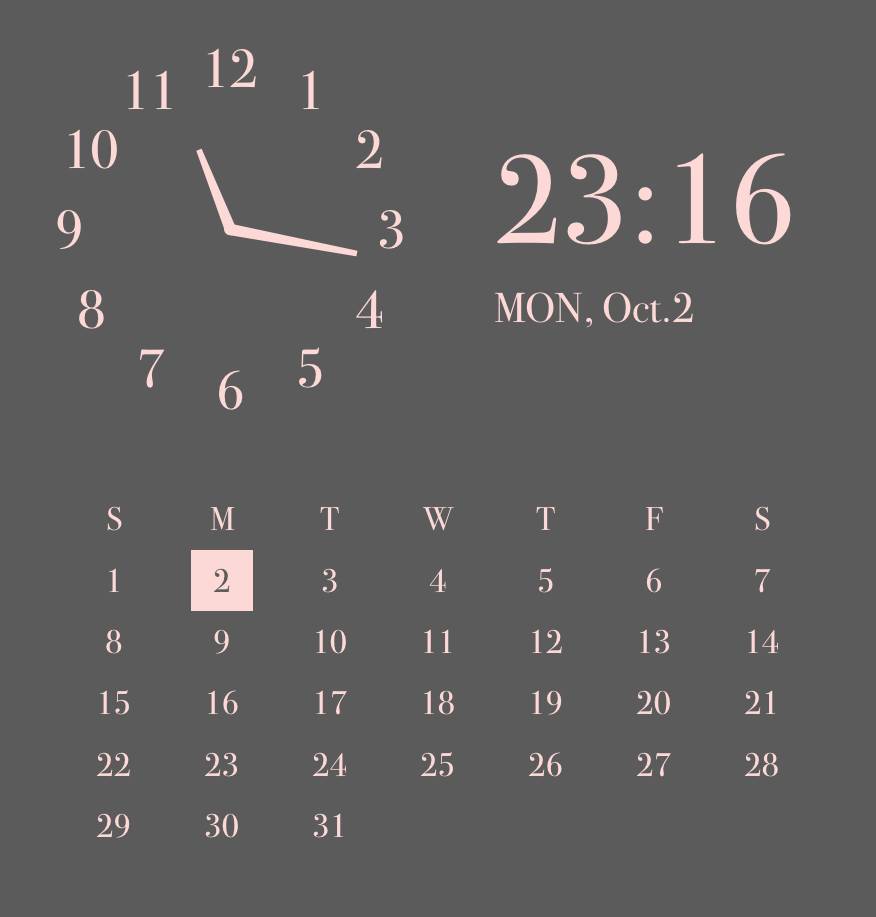 カレンダー Clock Widget ideas[1mCnvJF5YhH3GqQooU01]