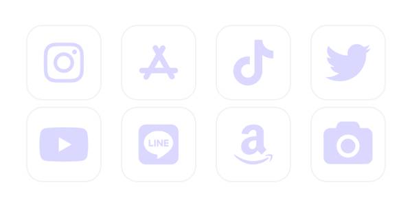 シンプル App Icon Pack[gzSVMOkjWySrjdwn70uL]