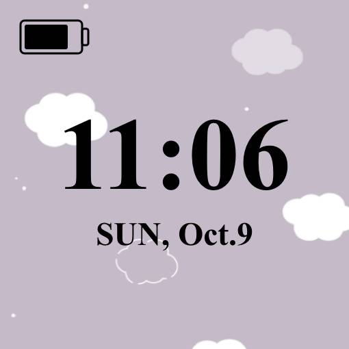 Time Widget ideas[tFhtiMEHSnrLGulox1vn]