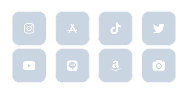 ぶるー App Icon Pack[Ja0DvdnmrbzuPvyjGbpA]