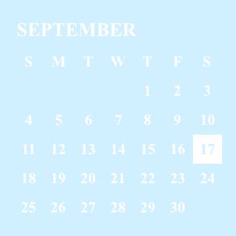 skyblue Calendar Widget ideas[Qg76DSwjizzBeuzSJD5p]