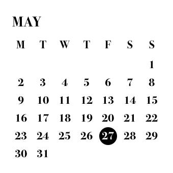 Kalender 日曆 小部件的想法[l9dMzKWmAmQ14wh9kHCg]