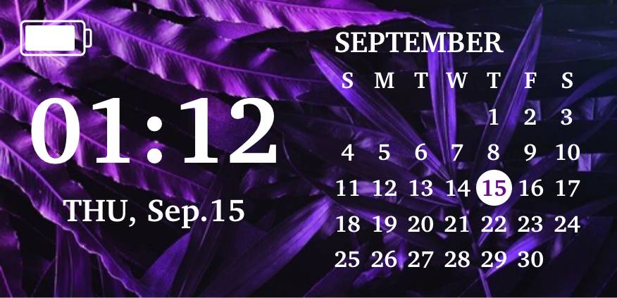 Purple pastel widget Kalender Vidinaideed[J1qbu0PtHbPnSrYTbLvR]