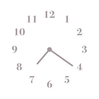 Clock Widget ideas[ioal626vPCVwOruO9GxJ]