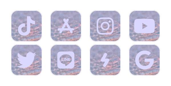 空色(☁️☁️☁️) App-pictogrampakket[21gplnONrEMrZsAub1D4]