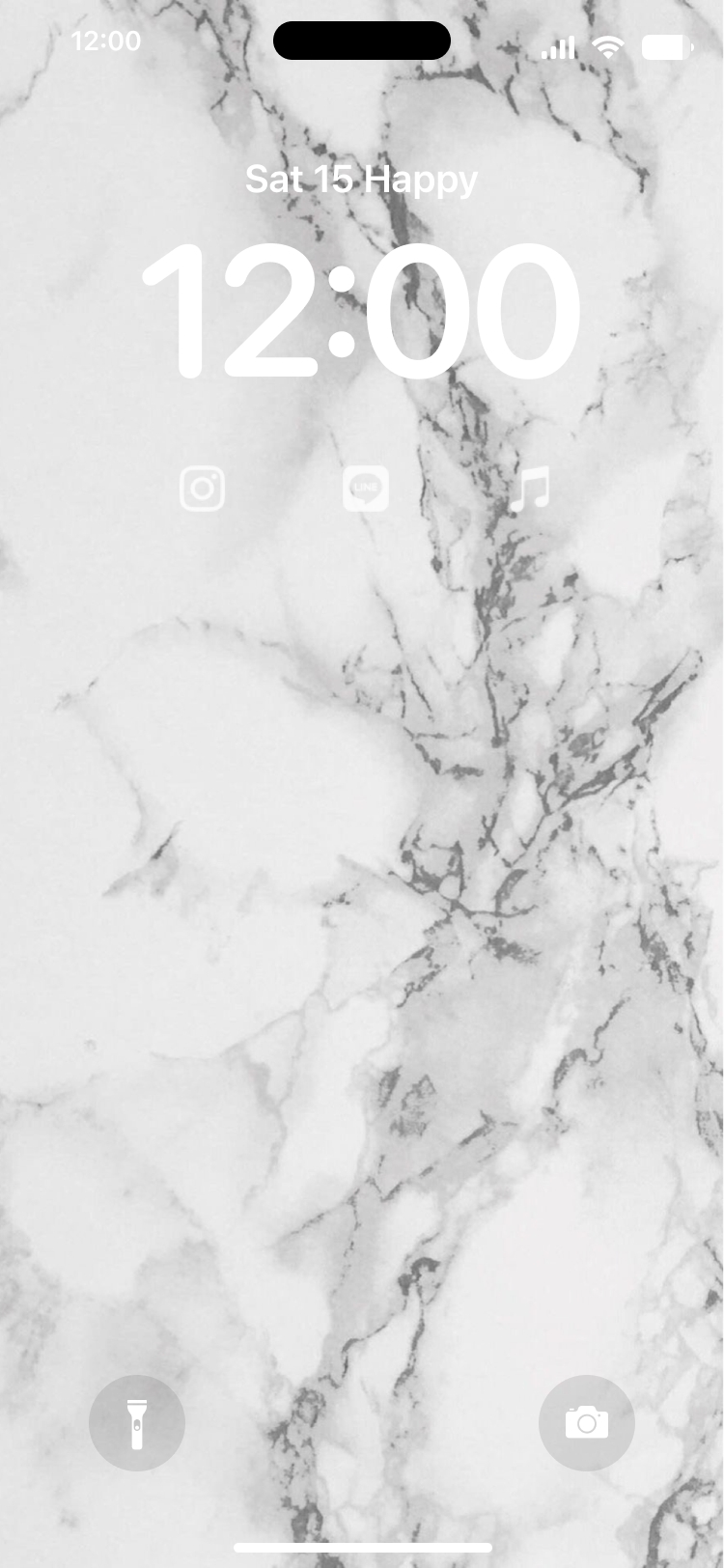 Marble lockscreen 2024