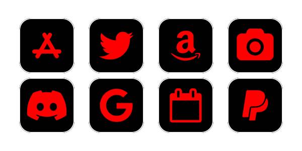 red and black App Icon Pack[2EAkmh1IHREjnkZnZwX2]