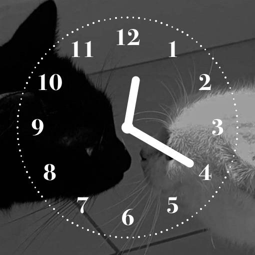 ねこOrologio Idee widget[l05fcjbrBfc99lew2HWg]