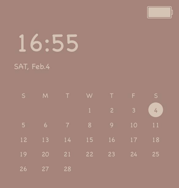 Kalender Widget-Ideen[nmChDCnTSG4crqgHhDOP]