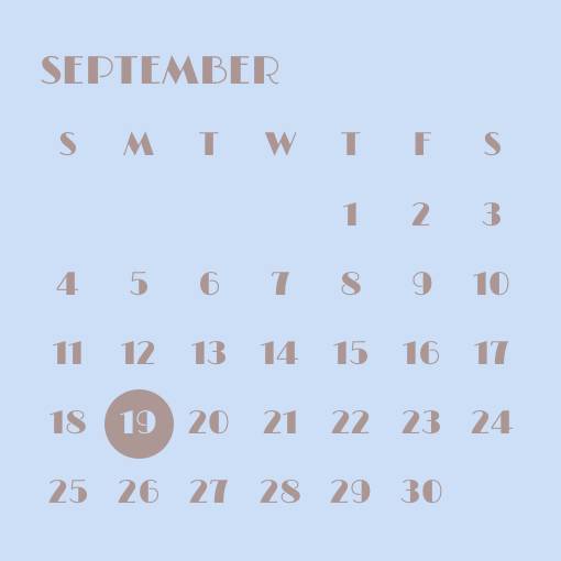 カレンダー1 Calendar Widget ideas[xSzrWaJEQ1Z7F044FO4V]