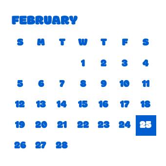 calendar Kalenteri Widget-ideoita[iqAfKs8NyunjiDbU36IB]