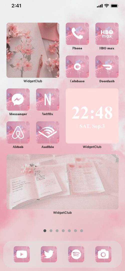pink Home Screen ideas