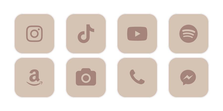 beige App Icon Pack[r9zNG90QtFL21ECfBcoN]