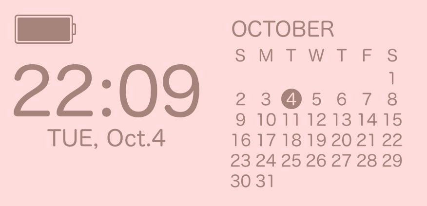 時計、カレンダー Calendario Idee widget[y1lkKyIMdBz7xNCsHi6V]