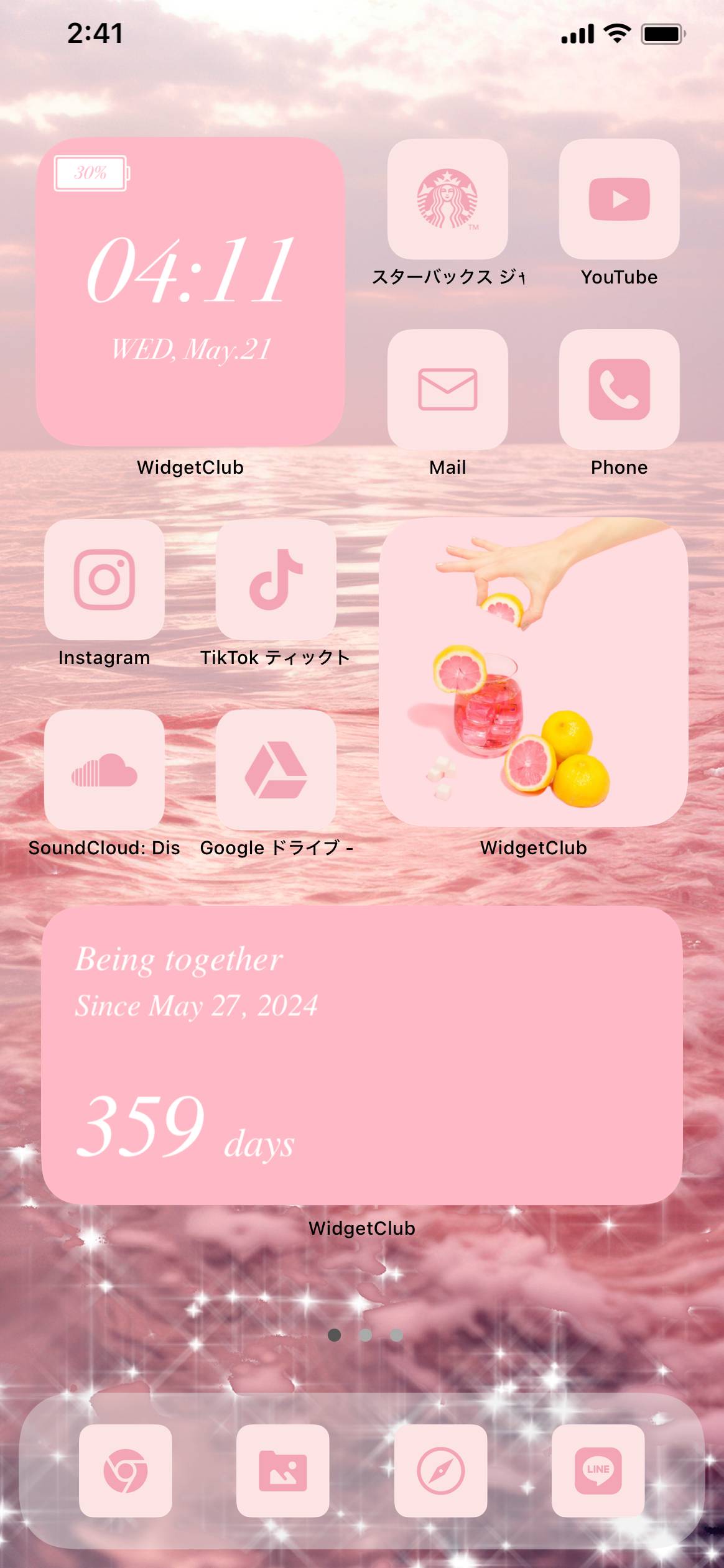 PINK widgetHome Screen ideas[2B2ONKazPTsaR1Nb9IAm]