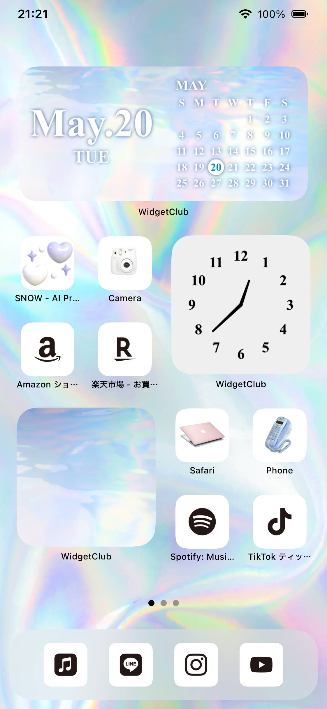 AURORA widgetHome Screen ideas[UY6nO70yTpewxbDgATei]