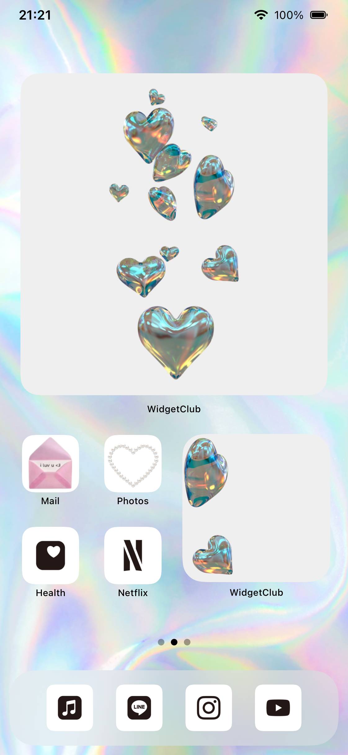 AURORA widgetHome Screen ideas[UY6nO70yTpewxbDgATei]