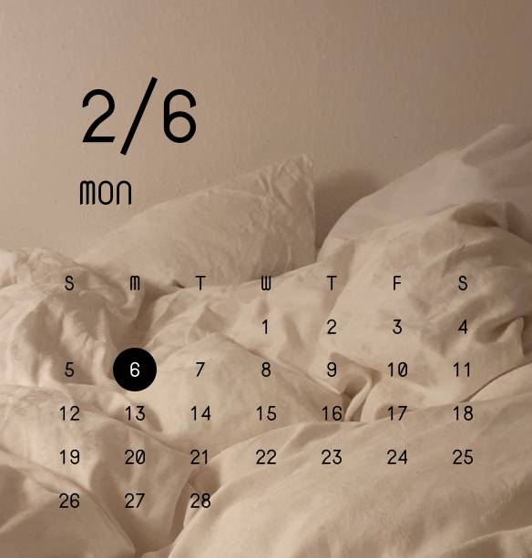 Calendar Widget ideas[4hwKFTGAIDB3wmrcs2Vk]