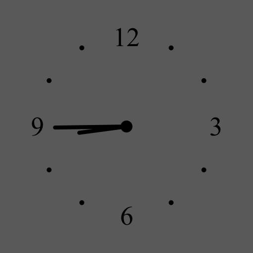 🖤 Horloge Idées de widgets[L3FU21EAJ9CrYZFaf0Vw]