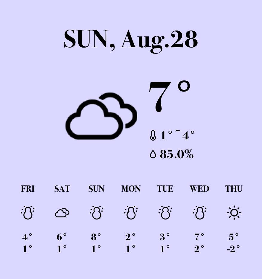 Weather Widget ideas[JB7xg6TJFBgxtMU4owht]