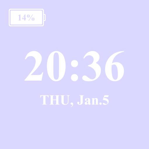 Time Widget ideas[znii80j7VDYmUG1T4lZk]