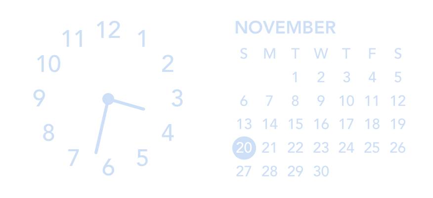 Clock Widget ideas[T6O3zTgyqHGnoeWGmF1f]