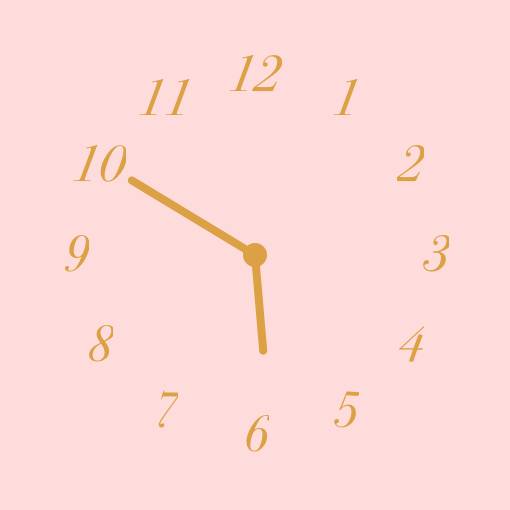 pink Uhr Widget-Ideen[C6xh9xs2fHE0MpjhnCI9]