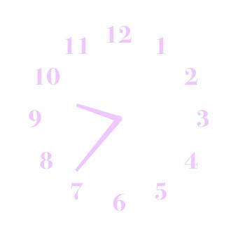 Clock Widget ideas[f1OMOZShCyeqzJ4rkIjz]