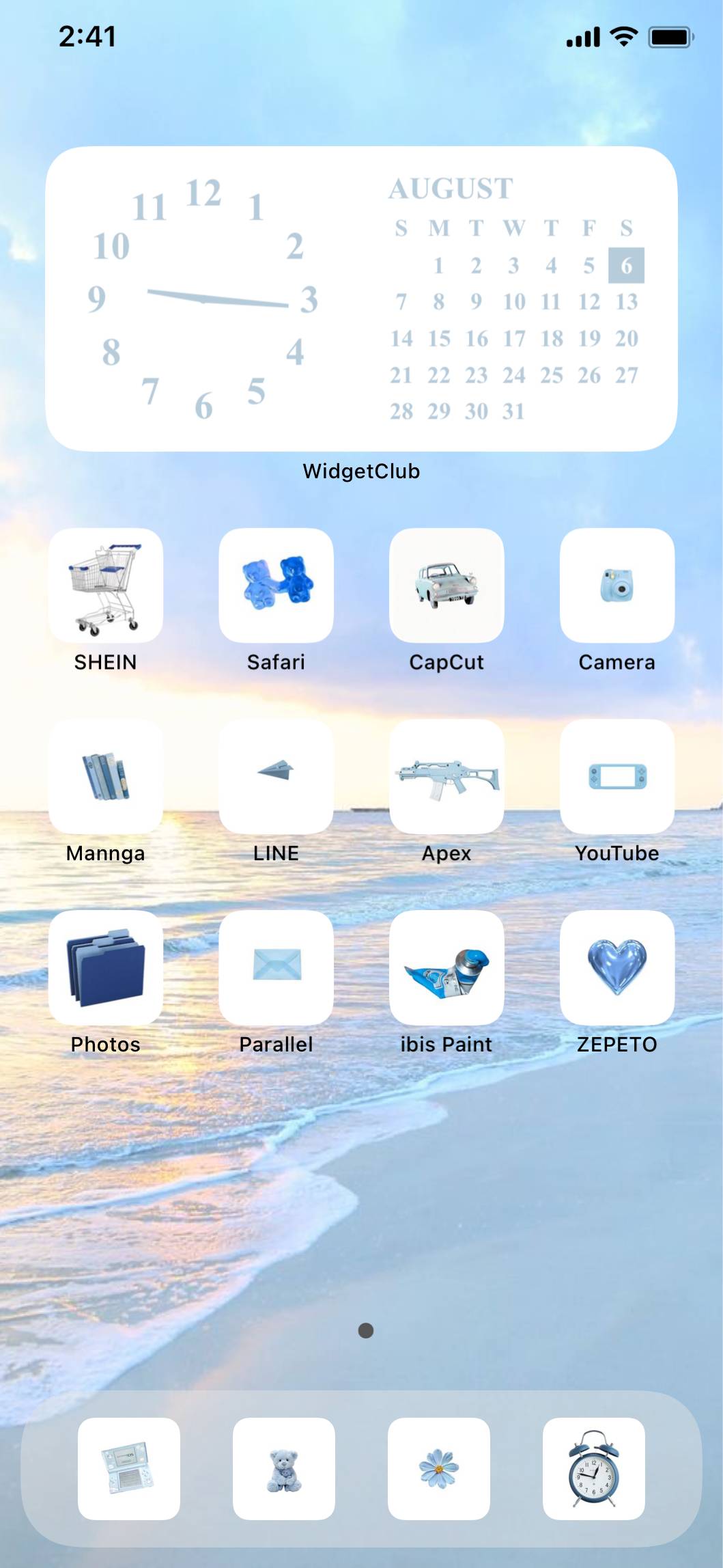 Blue🩵Home Screen ideas[dsoXyvgFRJhAF6Ui424H]