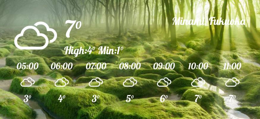 天気 Thời tiết ý tưởng widget[QAiuofGk35jJjvh259ew]