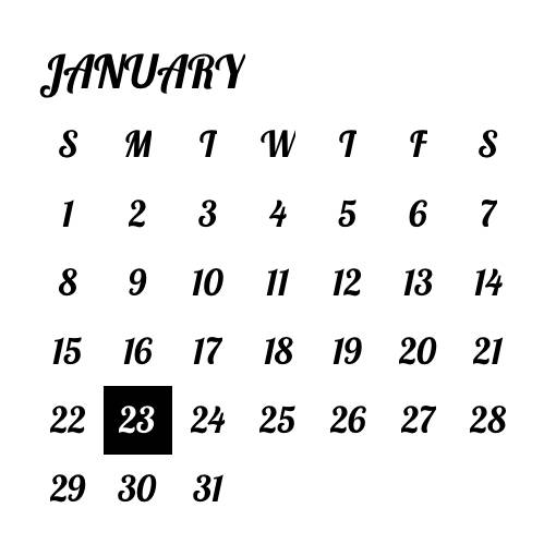 Calendario Ideas de widgets[MjbfFQM45yjPtY8aESDd]