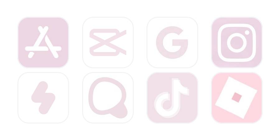 ぴんく App Icon Pack[DmQk8dBcftxk1U4tnXVW]