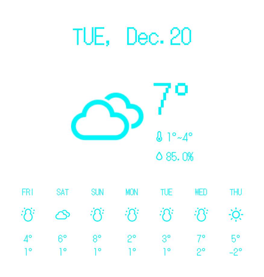 天気ウィジェット[EdDvNAVE8pNLBYMdIeHF]