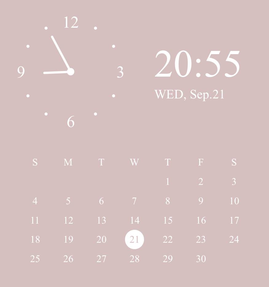 Calendar Ρολόι Ιδέες για widget[fynapcvthuZoSvDa1yC8]