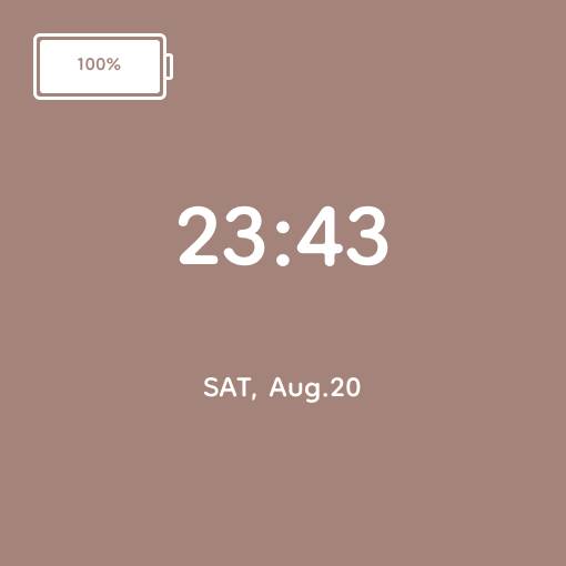 . Tid Widget ideer[ayV2sszXAVVHyHpAMFDU]