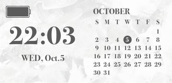 大理石カレンダー Календар Идеје за виџете[kLRTcx9jPYwUvT4YnnEW]