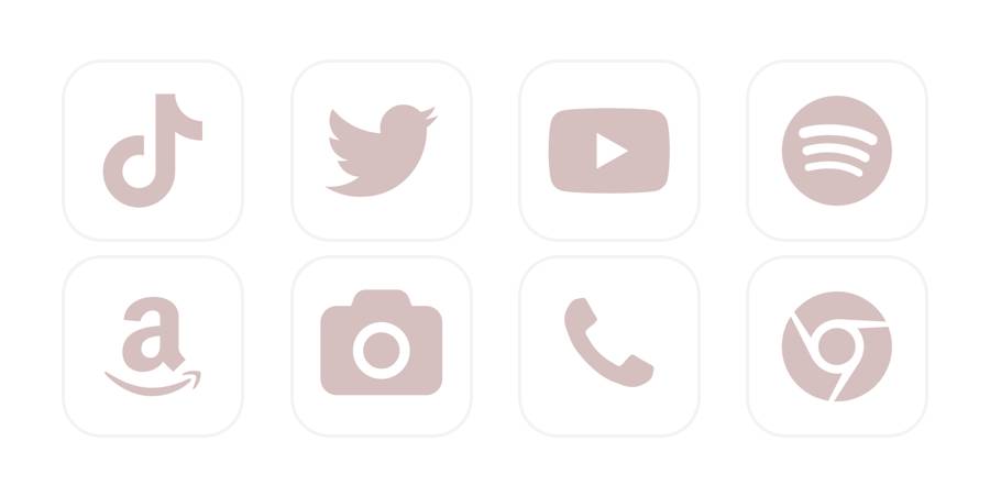 Rózsaszín App Icon Pack[miU19myEYKpIGGiYNeg1]