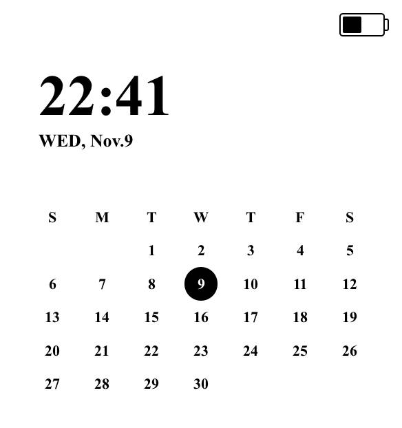 Calendar Widget ideas[46B0CKcXVi9qH4kWDBB8]