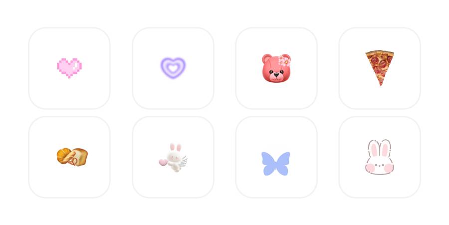CuteApp Icon Pack[nmsOBdCLO2j6Vu08TRhI]