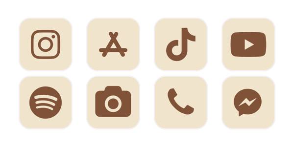 Earth Tones AestheticApp Icon Pack[4IJNRzuFnjCBQq3Dkr2o]