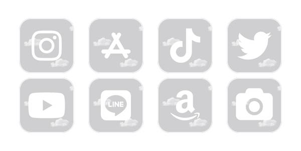 Gray App Icon Pack[5JFDHEw6CkA3QiFYtPyP]