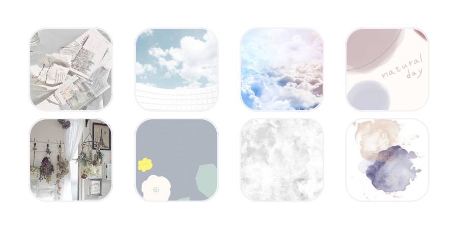 オシャレ App Icon Pack[L8rBBths7796JMcZ0IKk]