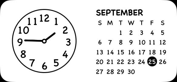 Clock Widget ideas[br1K3IgUqc4EM7ztL192]