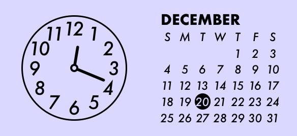 Uhr Widget-Ideen[Wq3vDDFT5V1sYNC7vKRk]