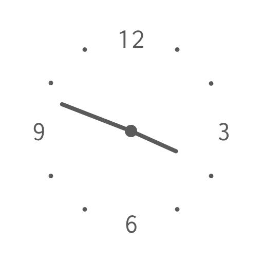 シンプル時計ウィジェット[9UkBngUwAuSbXITFHHwG]