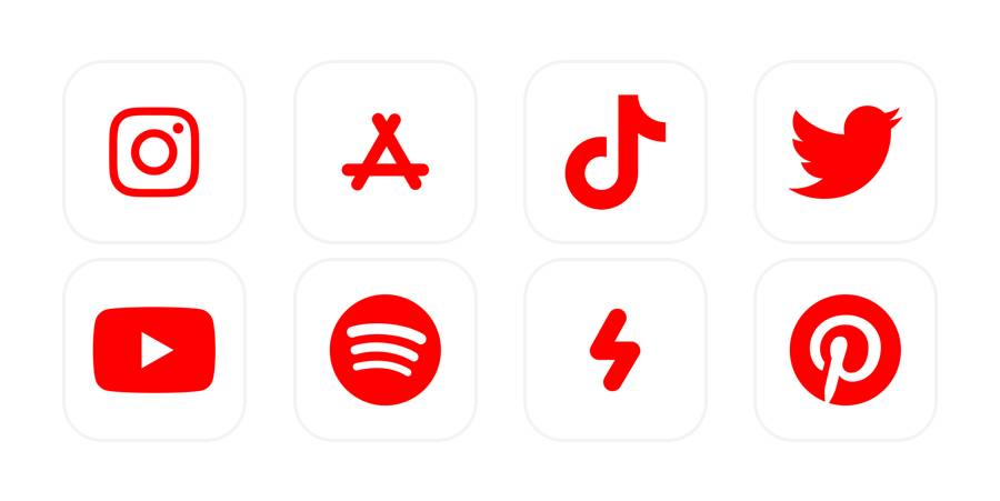 Red Pacchetto icone app[lVdaJEATVYlvAkaYAejs]