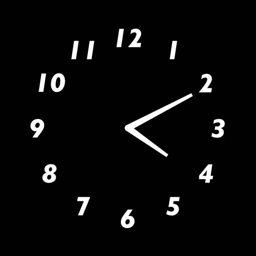 Classic clock時計ウィジェット[UeokVmO3ONpuPGPZXj7c]